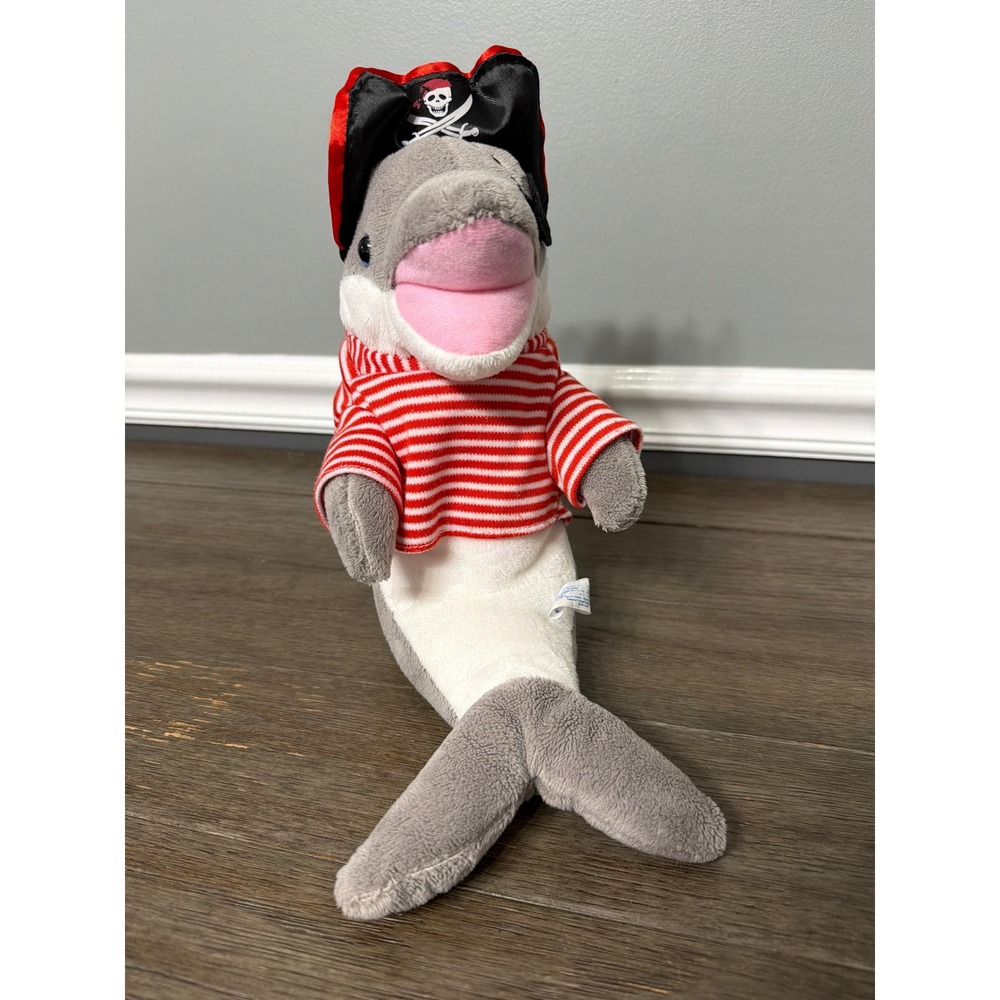 Wishpets Corky the Pirate Dolphin Stuffed Plush